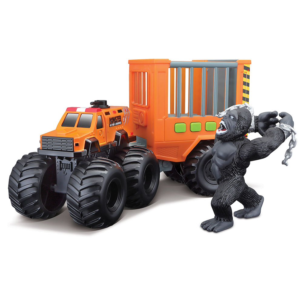 Радиоуправляемая машинка Maisto FM Monster Transport 4x4, Горилла, оранжевая 82266/1, Fm Monster Transport
Радиоуправляемая машинка Maisto FM Monster Transport 4x4, Горилла, оранжевая 82266/1, Fm Monster Transport