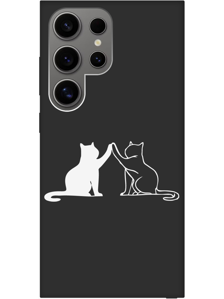 Силиконовый чехол на Samsung Galaxy S24 Ultra с рисунком "Cats W" Soft Touch черный, Черный;белый, 20011900
Силиконовый чехол на Samsung Galaxy S24 Ultra с рисунком "Cats W" Soft Touch черный, Черный;белый, 20011900