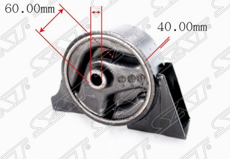 SAT ST-11320-4M400 Подушка двигателя RR NISSAN ALMERA/BLUEBIRD SYLPHY/PULSAR/SUNNY/WINGROA
SAT ST-11320-4M400 Подушка двигателя RR NISSAN ALMERA/BLUEBIRD SYLPHY/PULSAR/SUNNY/WINGROA