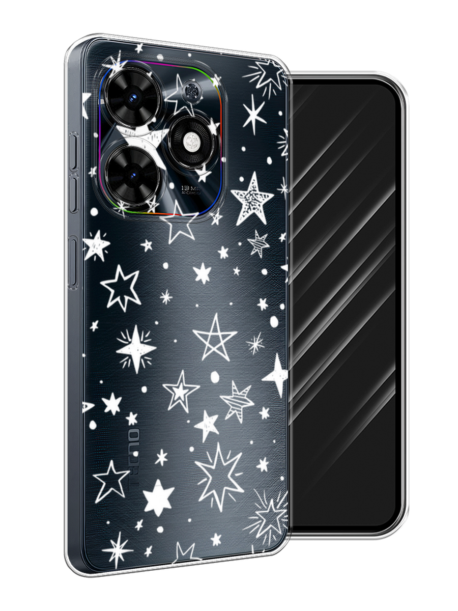 Чехол Awog на Tecno Spark Go 2024 "Звездочки графика белая", Прозрачный;белый, 304650-1
Чехол Awog на Tecno Spark Go 2024 "Звездочки графика белая", Прозрачный;белый, 304650-1