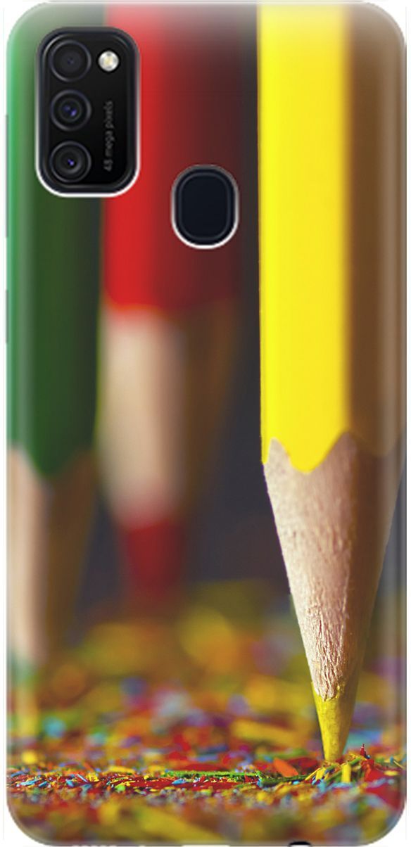 Силиконовый чехол на Samsung Galaxy M21/M30s с принтом "Три карандаша", Желтый;зеленый, 1555
Силиконовый чехол на Samsung Galaxy M21/M30s с принтом "Три карандаша", Желтый;зеленый, 1555