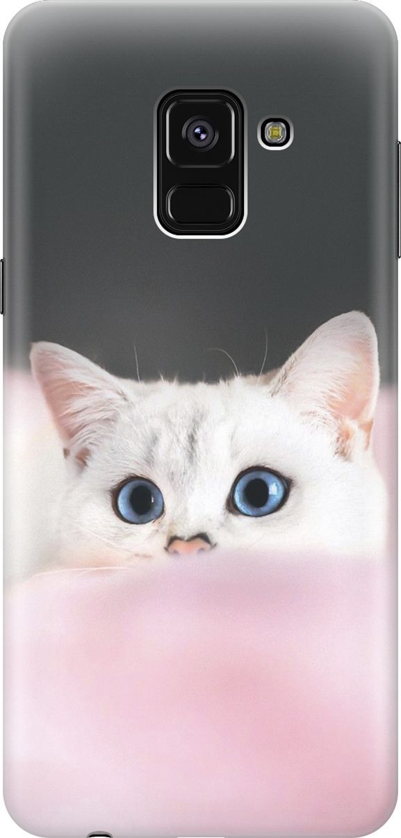 Чехол на Samsung Galaxy A8+ (2018) с принтом "Кот на розовом пледе", Белый;розовый, 2308
Чехол на Samsung Galaxy A8+ (2018) с принтом "Кот на розовом пледе", Белый;розовый, 2308
