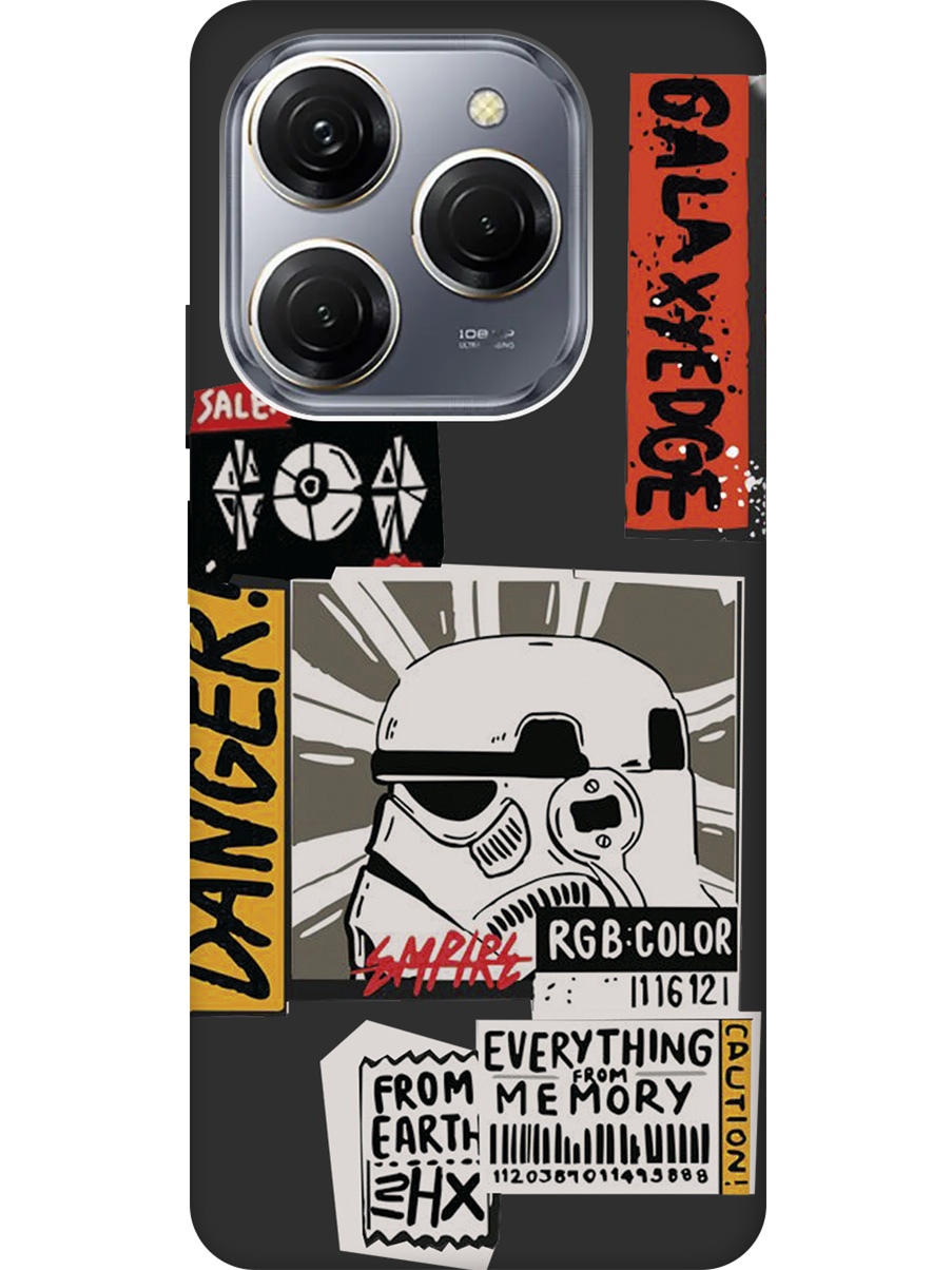 Чехол на Tecno Spark 20 Pro "Stormtrooper Stickers" Soft Touch черный, Черный;белый, 20011921
Чехол на Tecno Spark 20 Pro "Stormtrooper Stickers" Soft Touch черный, Черный;белый, 20011921