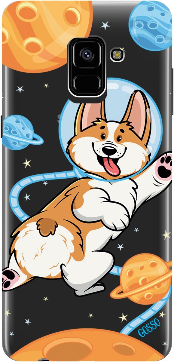 Чехол на Samsung Galaxy A8+ (2018) "CosmoCorgi" прозрачный, Прозрачный;коричневый, 1775
Чехол на Samsung Galaxy A8+ (2018) "CosmoCorgi" прозрачный, Прозрачный;коричневый, 1775