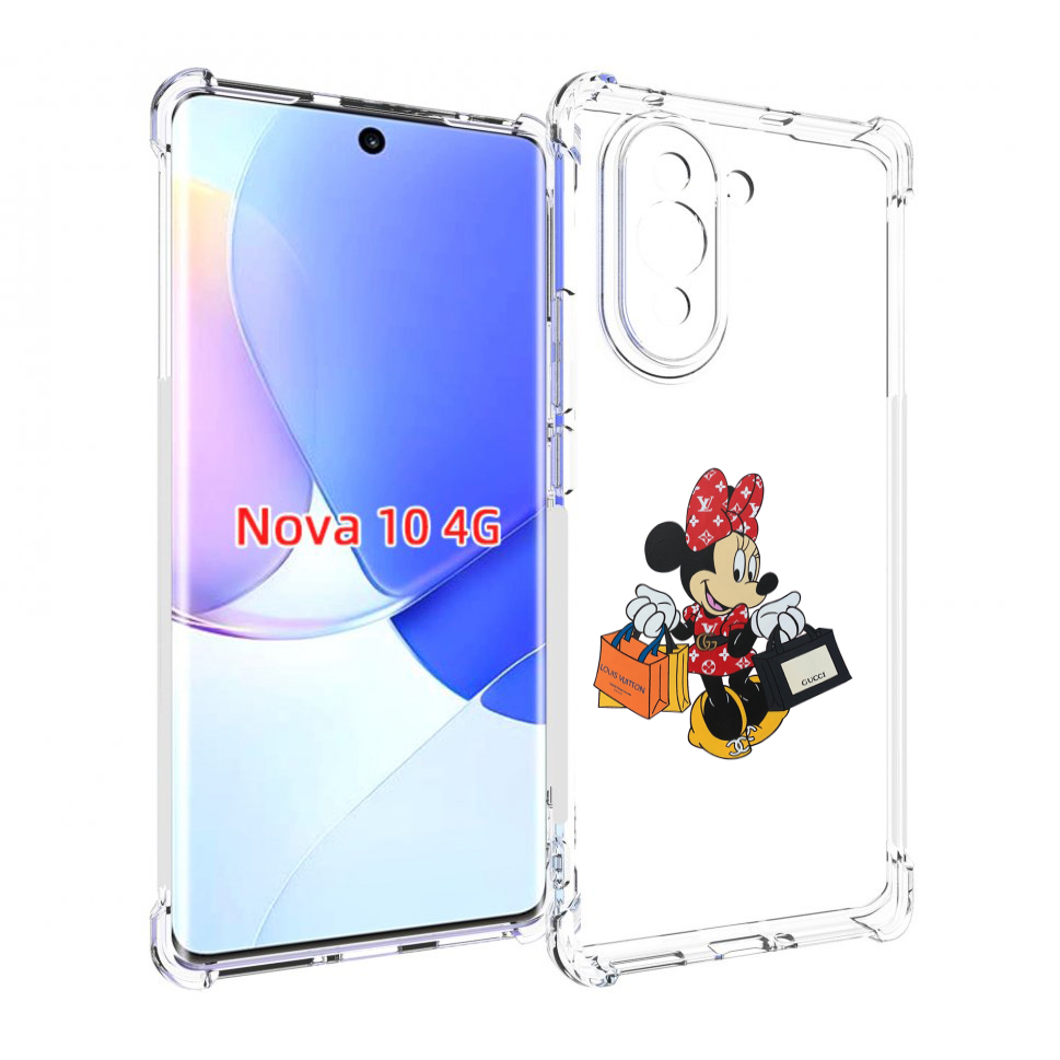 Чехол MyPads модная-девочка-из-микки-мауса женский для Huawei Nova 10, Прозрачный, Tocco
Чехол MyPads модная-девочка-из-микки-мауса женский для Huawei Nova 10, Прозрачный, Tocco