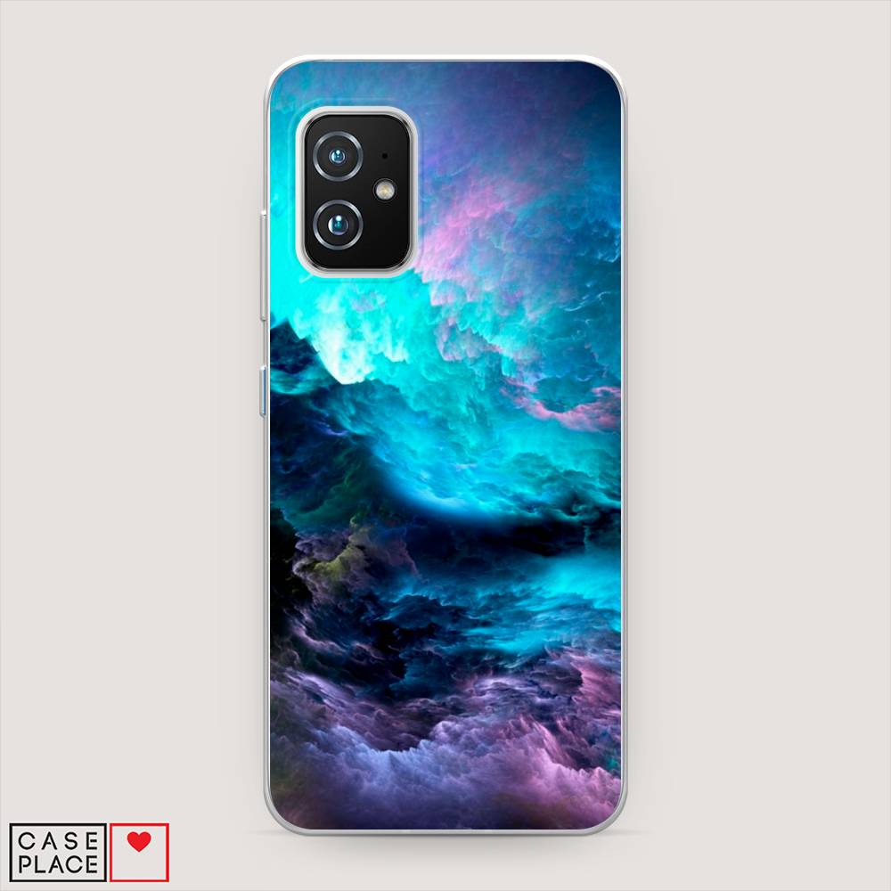 фото Чехол awog "бирюзовое небо" для asus zenfone 8 mini