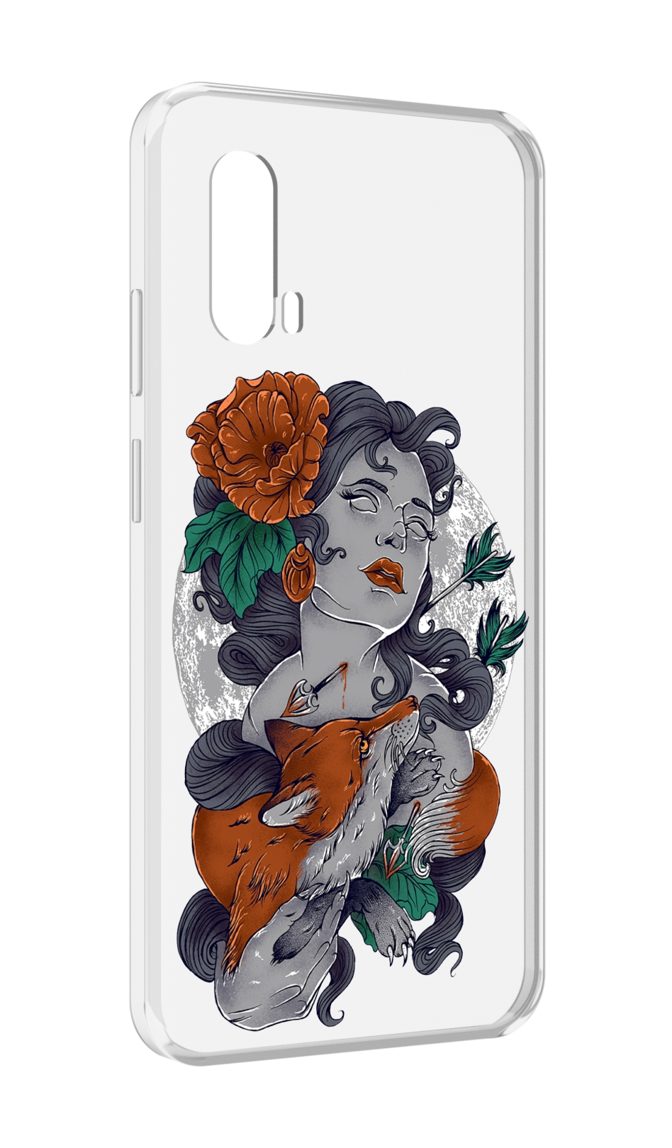 Чехол MyPads темная девушка с лисой для Blackview BV7100, Прозрачный, Tocco
Чехол MyPads темная девушка с лисой для Blackview BV7100, Прозрачный, Tocco