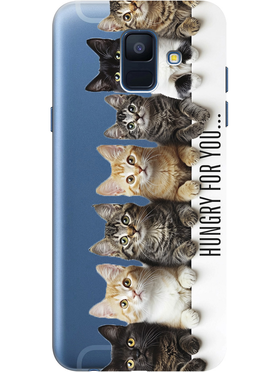 Силиконовый чехол на Samsung Galaxy A6 (2018) с принтом "Изголодались по тебе" прозрачный, Прозрачный;желтый;черный;белый, 717872011
Силиконовый чехол на Samsung Galaxy A6 (2018) с принтом "Изголодались по тебе" прозрачный, Прозрачный;желтый;черный;белый, 717872011