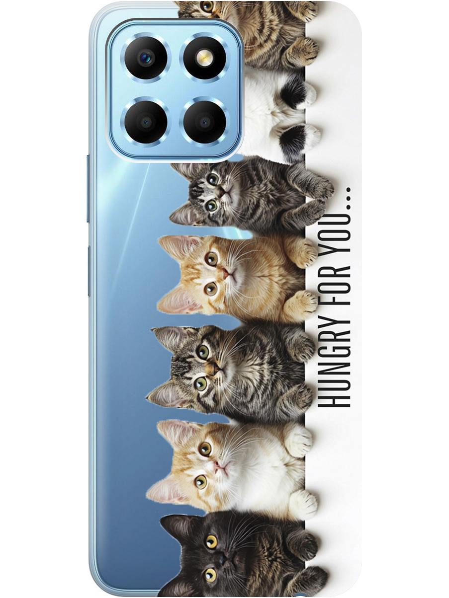 Силиконовый чехол на Honor X6 / X8 5G с принтом "Изголодались по тебе" прозрачный, Прозрачный;желтый;черный;белый, 762092211
Силиконовый чехол на Honor X6 / X8 5G с принтом "Изголодались по тебе" прозрачный, Прозрачный;желтый;черный;белый, 762092211