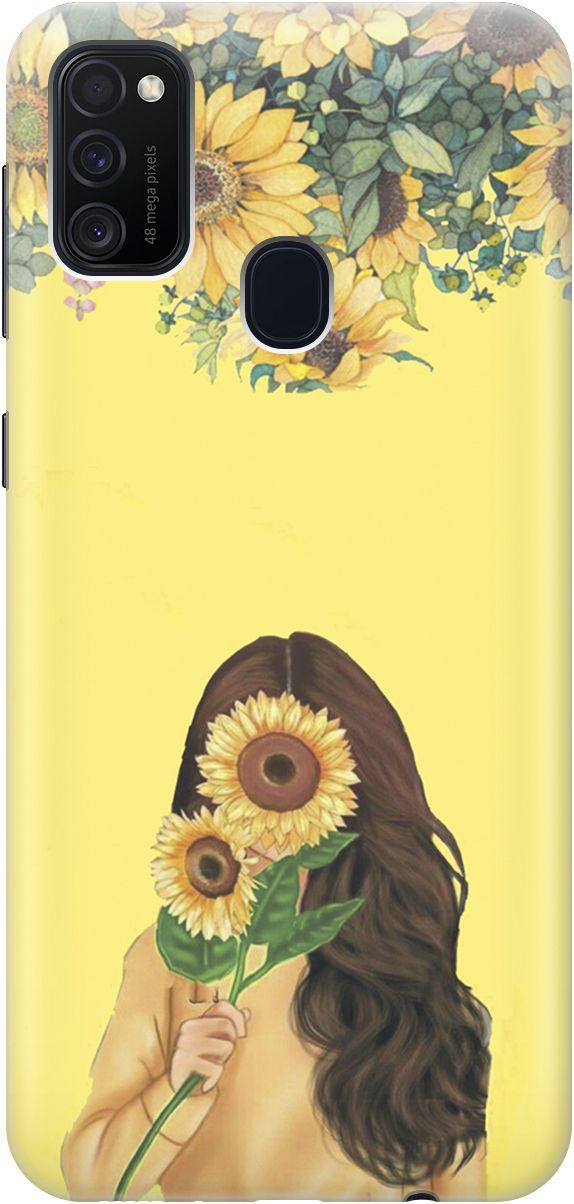 Чехол на Samsung Galaxy M21/M30s с принтом "Девушка и подсолнухи", Желтый;оранжевый, 4663
Чехол на Samsung Galaxy M21/M30s с принтом "Девушка и подсолнухи", Желтый;оранжевый, 4663