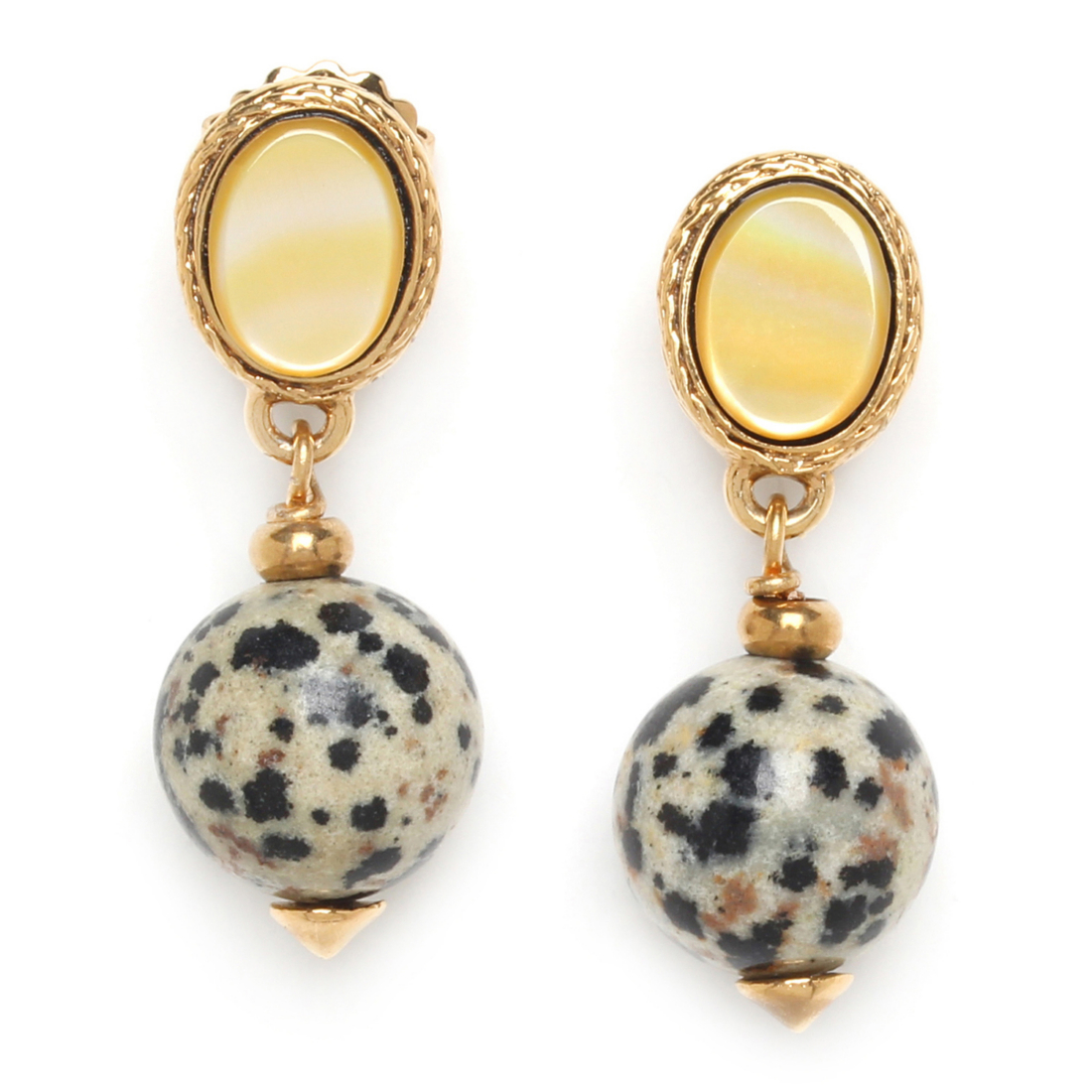 Серьги из бижутерного сплава с яшмой/перламутром Nature Bijoux NB20.2-12-75063, NB20.2-12-75063
Серьги из бижутерного сплава с яшмой/перламутром Nature Bijoux NB20.2-12-75063, NB20.2-12-75063