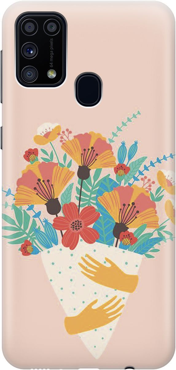 Силиконовый чехол на Samsung Galaxy M31 с принтом "Букет на розовом", Красный;розовый, 4665
Силиконовый чехол на Samsung Galaxy M31 с принтом "Букет на розовом", Красный;розовый, 4665