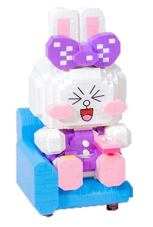 Конструктор 3D из миниблоков Balody LP Kawaii зайка на диване 1104 элементов - BA210623, BA210623
Конструктор 3D из миниблоков Balody LP Kawaii зайка на диване 1104 элементов - BA210623, BA210623