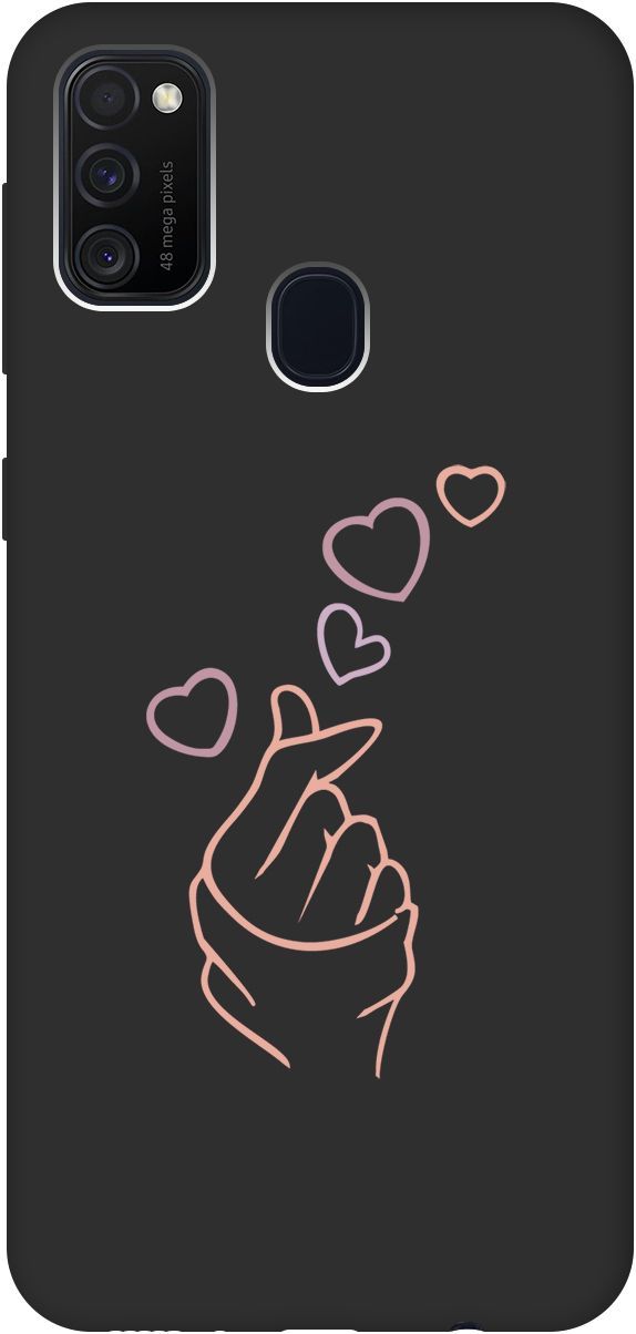 Матовый чехол на Samsung Galaxy M21/M30s с принтом "K-Heart" черный, Черный;розовый, 2541
Матовый чехол на Samsung Galaxy M21/M30s с принтом "K-Heart" черный, Черный;розовый, 2541