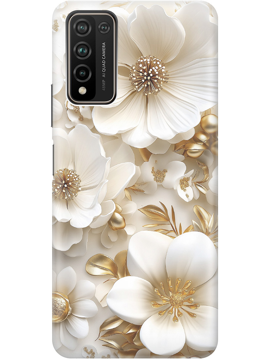 Силиконовый чехол на Honor 10x Lite с принтом "Золото на белых цветах", Прозрачный;белый;золотистый, 723565524
Силиконовый чехол на Honor 10x Lite с принтом "Золото на белых цветах", Прозрачный;белый;золотистый, 723565524