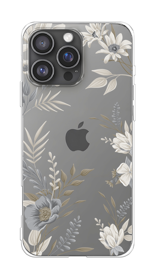 Чехол на Apple iPhone 16 Pro Max "Цветы сепия", Серый;прозрачный;зеленый;белый, 16350-1
Чехол на Apple iPhone 16 Pro Max "Цветы сепия", Серый;прозрачный;зеленый;белый, 16350-1