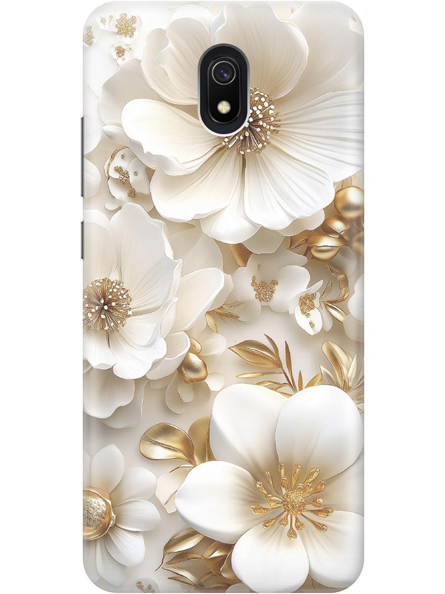 Силиконовый чехол на Xiaomi Redmi 8A с принтом "Золото на белых цветах", Прозрачный;белый;золотистый, 722188624
Силиконовый чехол на Xiaomi Redmi 8A с принтом "Золото на белых цветах", Прозрачный;белый;золотистый, 722188624
