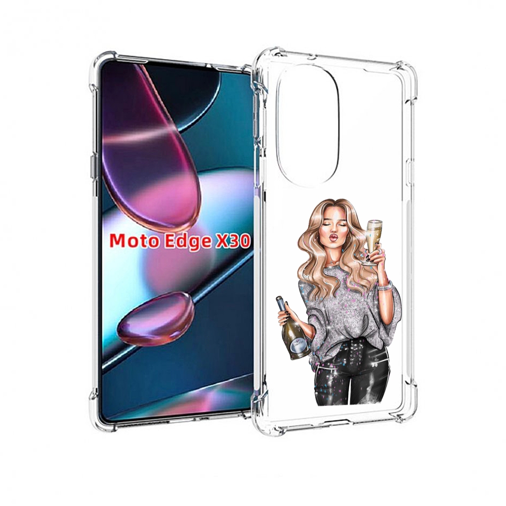 Чехол MyPads красивая-любительница-шампанского женский для Motorola Moto Edge X30, Прозрачный, Tocco
Чехол MyPads красивая-любительница-шампанского женский для Motorola Moto Edge X30, Прозрачный, Tocco