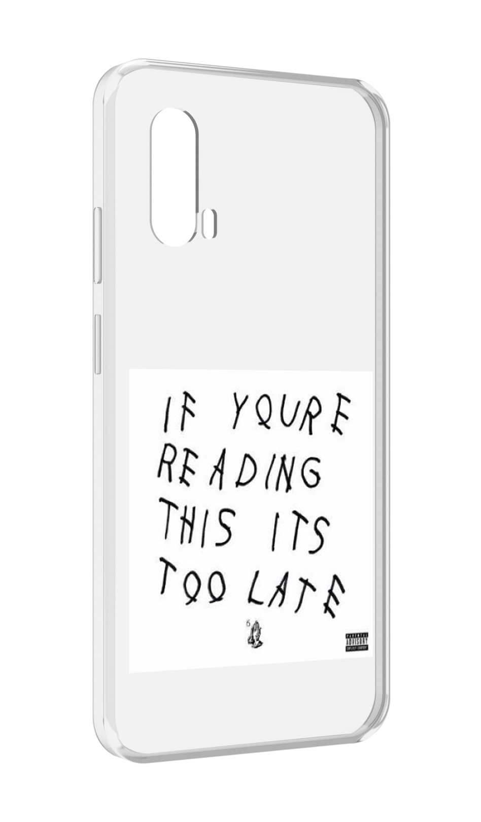 Чехол MyPads Drake - If You’re Reading This It’s Too Late для Blackview BV7100, Прозрачный, Tocco
Чехол MyPads Drake - If You’re Reading This It’s Too Late для Blackview BV7100, Прозрачный, Tocco