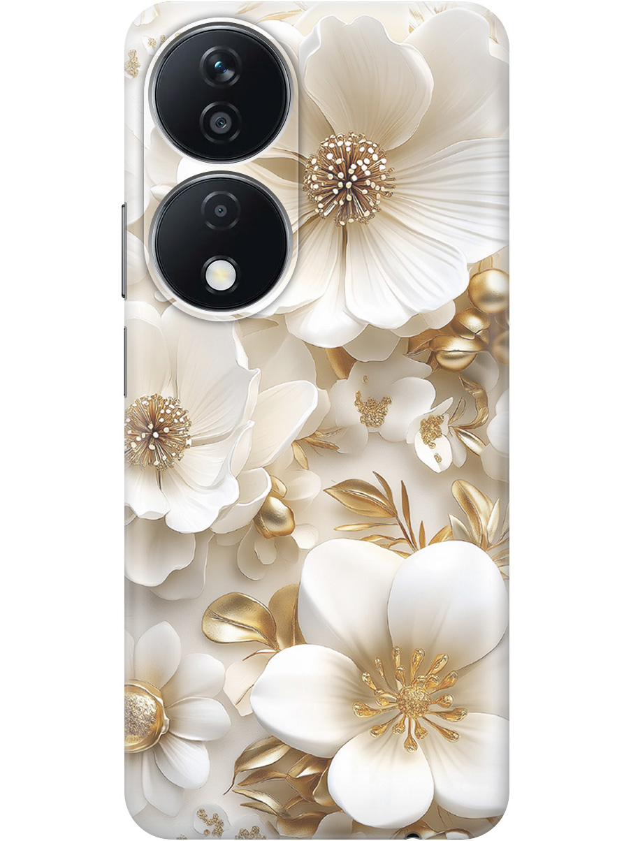 Силиконовый чехол на Honor X7b с принтом "Золото на белых цветах", Прозрачный;белый;золотистый, 781972124
Силиконовый чехол на Honor X7b с принтом "Золото на белых цветах", Прозрачный;белый;золотистый, 781972124