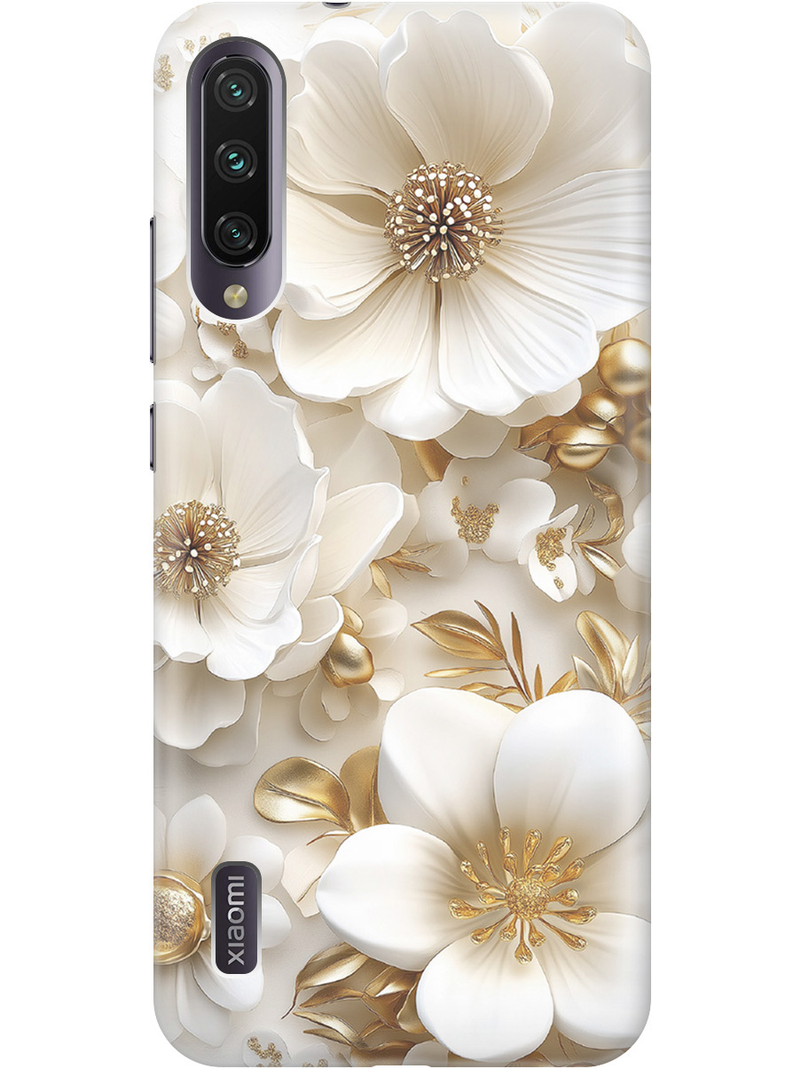 Силиконовый чехол на Xiaomi Mi A3 / CC9e с принтом "Золото на белых цветах", Прозрачный;белый;золотистый, 721701024
Силиконовый чехол на Xiaomi Mi A3 / CC9e с принтом "Золото на белых цветах", Прозрачный;белый;золотистый, 721701024