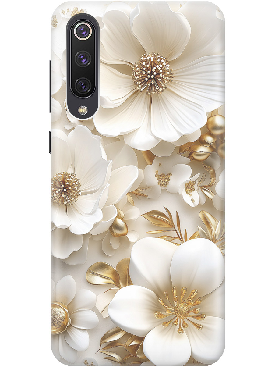 Силиконовый чехол на Xiaomi Mi 9 SE с принтом "Золото на белых цветах", Прозрачный;белый;золотистый, 721347524
Силиконовый чехол на Xiaomi Mi 9 SE с принтом "Золото на белых цветах", Прозрачный;белый;золотистый, 721347524