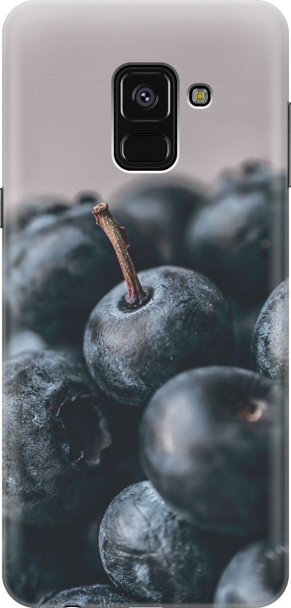 Силиконовый чехол на Samsung Galaxy A8+ (2018) с принтом "Голубика", Розовый;черный, 7223
Силиконовый чехол на Samsung Galaxy A8+ (2018) с принтом "Голубика", Розовый;черный, 7223