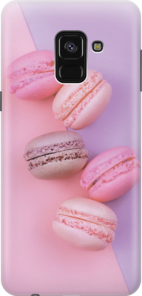 Чехол на Samsung Galaxy A8+ (2018) с принтом "Розовые макаруны", Розовый;фиолетовый, 7223
Чехол на Samsung Galaxy A8+ (2018) с принтом "Розовые макаруны", Розовый;фиолетовый, 7223