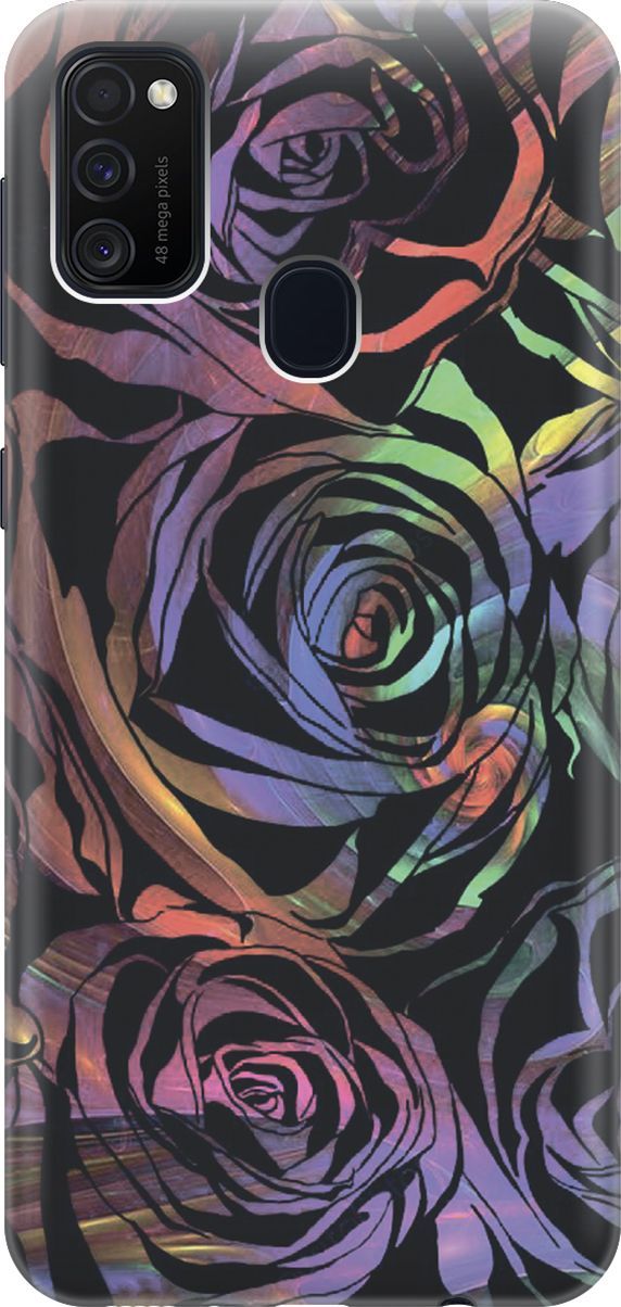 Силиконовый чехол на Samsung Galaxy M21/M30s с принтом "Мрачные розы", Фиолетовый;черный, 7351
Силиконовый чехол на Samsung Galaxy M21/M30s с принтом "Мрачные розы", Фиолетовый;черный, 7351