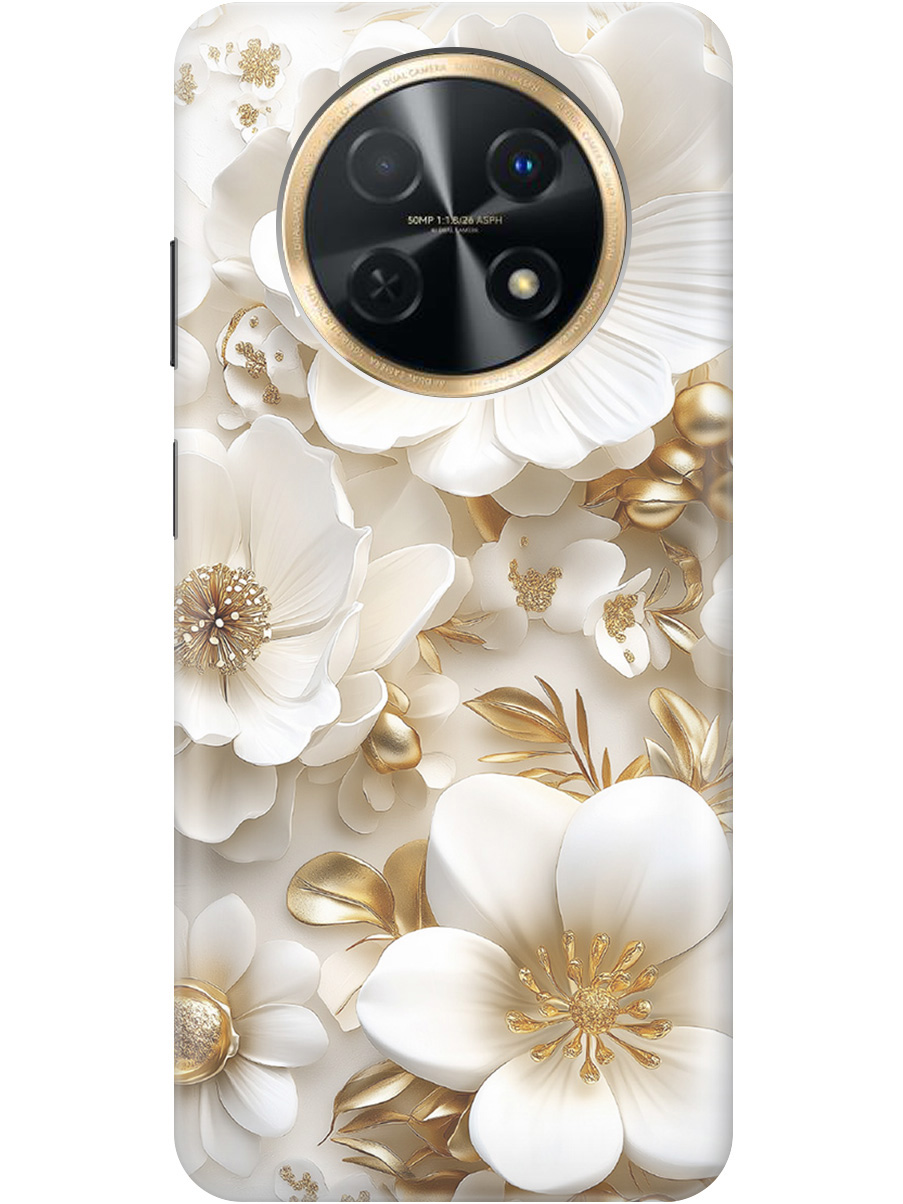 Силиконовый чехол на Huawei nova Y91 с принтом "Золото на белых цветах", Прозрачный;белый;золотистый, 772566924
Силиконовый чехол на Huawei nova Y91 с принтом "Золото на белых цветах", Прозрачный;белый;золотистый, 772566924
