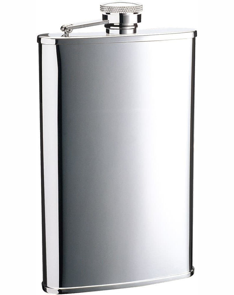 фото Fashionableelegant фляга s.quire 0,27 л, сталь, серебристый цвет