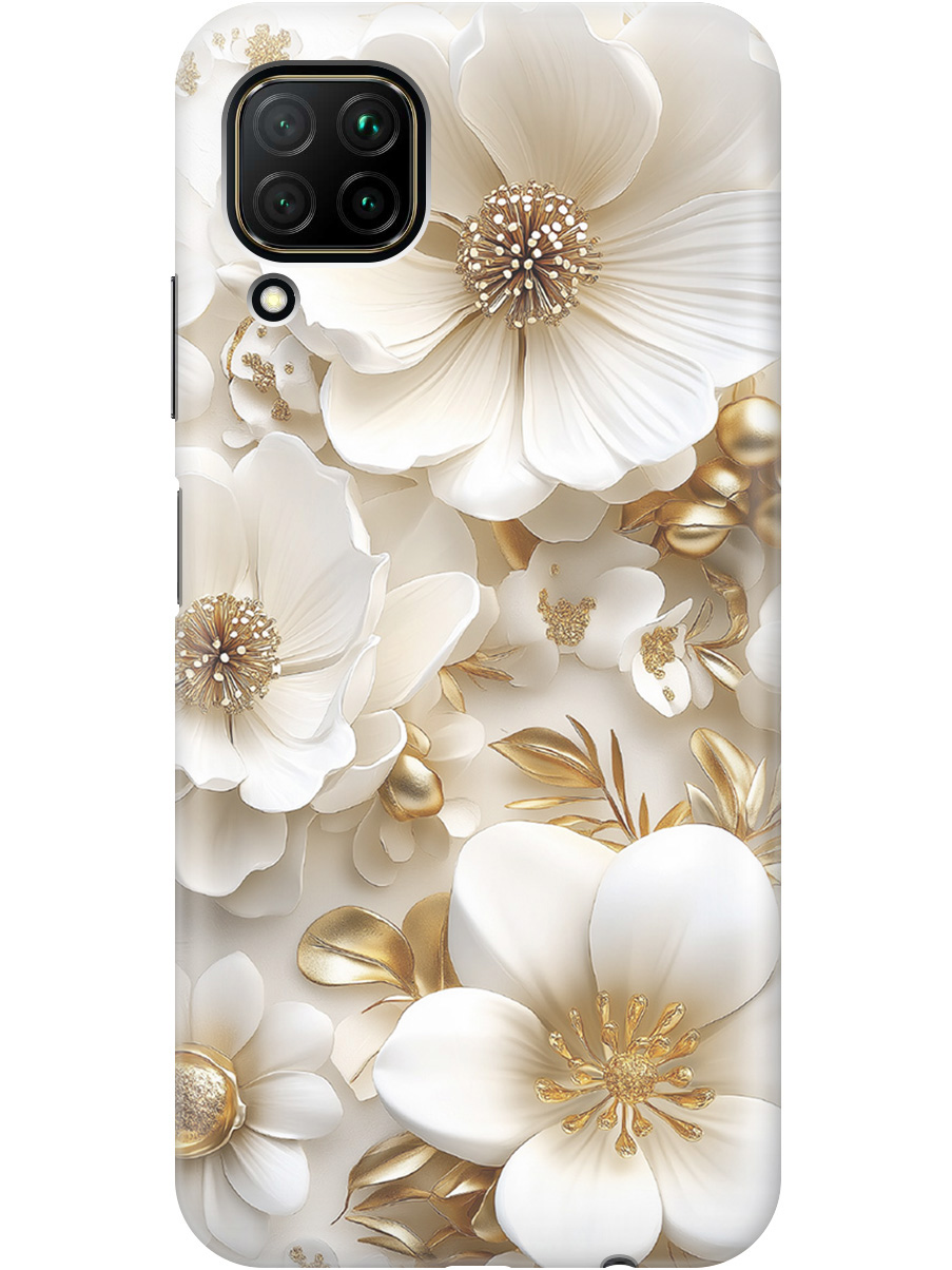 Силиконовый чехол на Huawei P40 Lite с принтом "Золото на белых цветах", Прозрачный;белый;золотистый, 722839724
Силиконовый чехол на Huawei P40 Lite с принтом "Золото на белых цветах", Прозрачный;белый;золотистый, 722839724