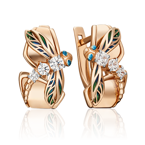 Серьги из красного золота с эмалью/фианитом PLATINA jewelry 02-4529-01-501-1110-38_0, 02-4529-01-501-1110-38_0
Серьги из красного золота с эмалью/фианитом PLATINA jewelry 02-4529-01-501-1110-38_0, 02-4529-01-501-1110-38_0