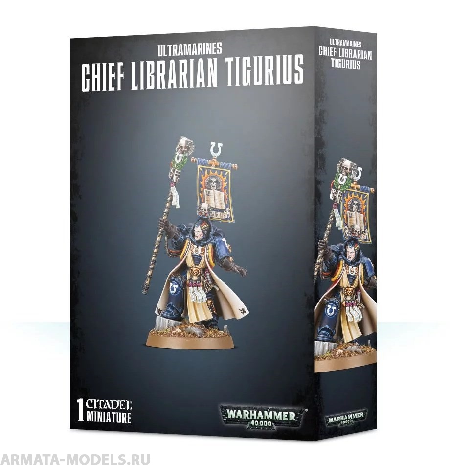 48-100GW Набор Ультрамарины. Старший Библиарий Тигурий Ultramarines Chief Librarian Tiguri
48-100GW Набор Ультрамарины. Старший Библиарий Тигурий Ultramarines Chief Librarian Tiguri