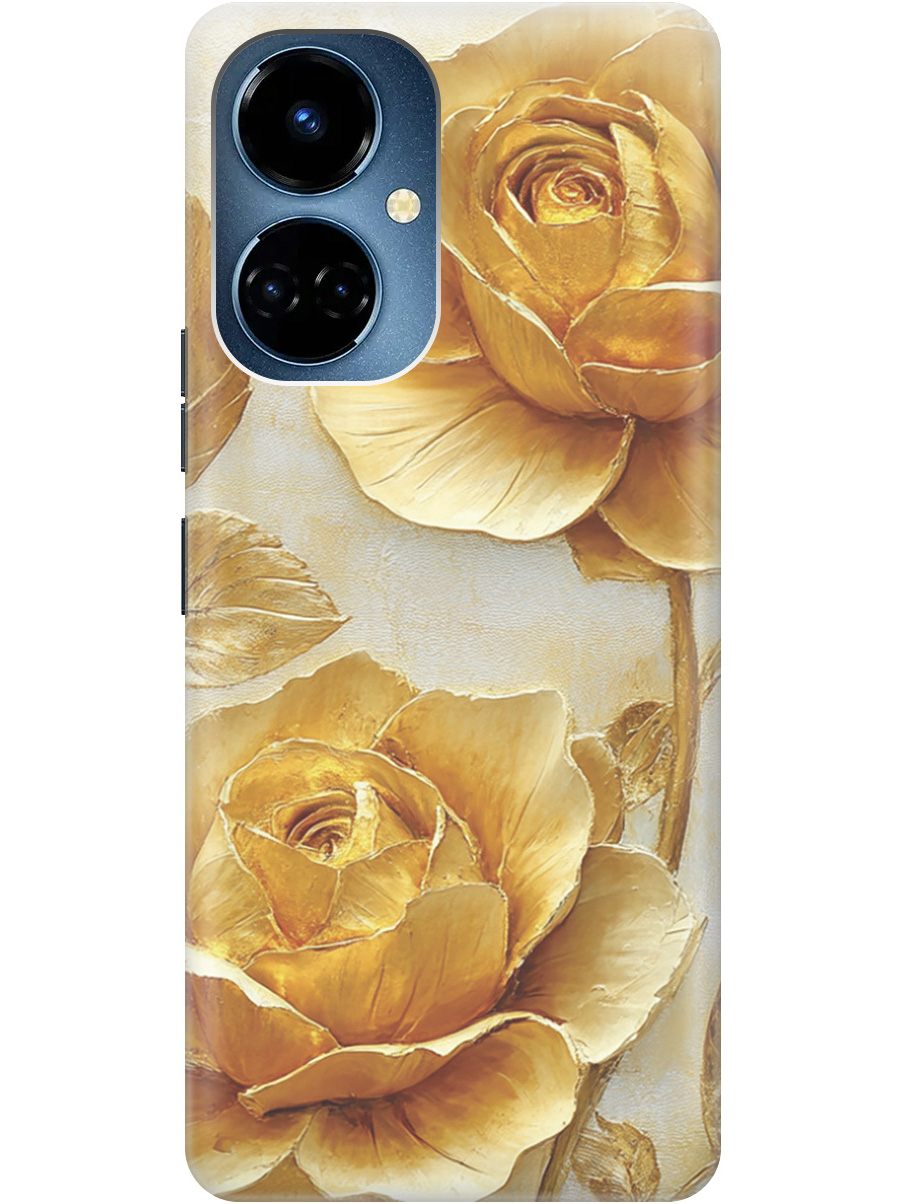 Силиконовый чехол на Tecno Camon 19 / 19 Pro с принтом "Золотые розы", Прозрачный;золотистый;белый, 778675823
Силиконовый чехол на Tecno Camon 19 / 19 Pro с принтом "Золотые розы", Прозрачный;золотистый;белый, 778675823