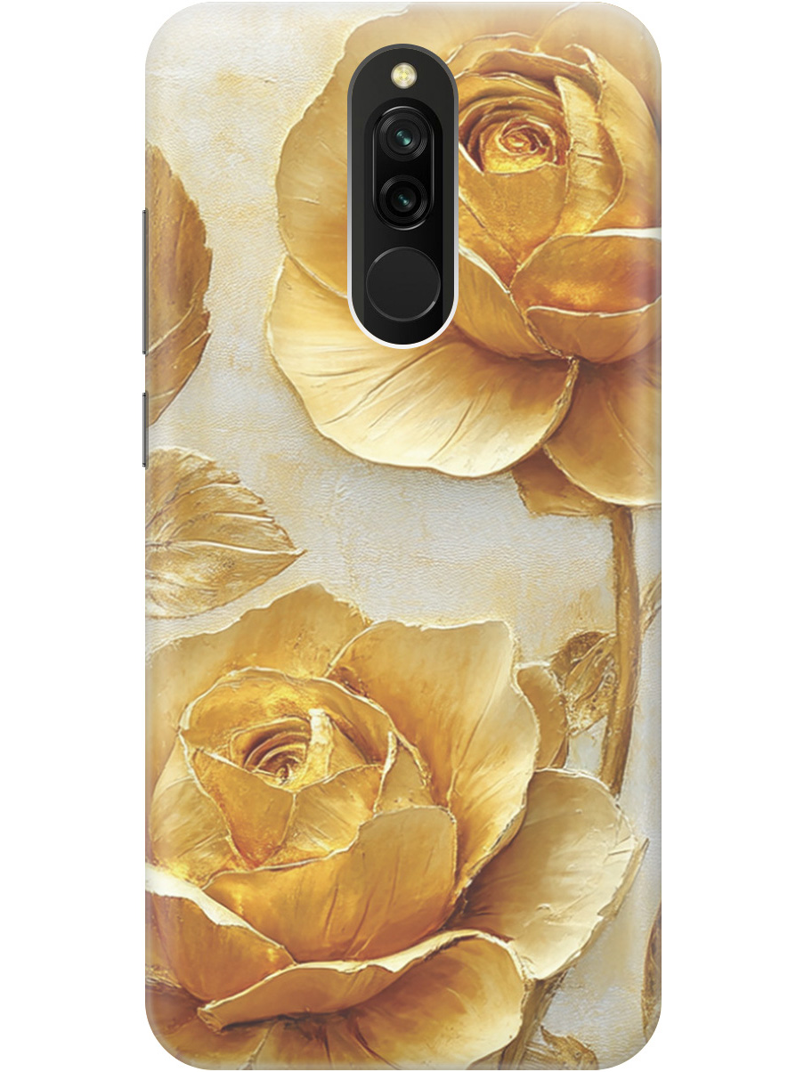 Силиконовый чехол на Xiaomi Redmi 8 с принтом "Золотые розы", Прозрачный;золотистый;белый, 722204523
Силиконовый чехол на Xiaomi Redmi 8 с принтом "Золотые розы", Прозрачный;золотистый;белый, 722204523