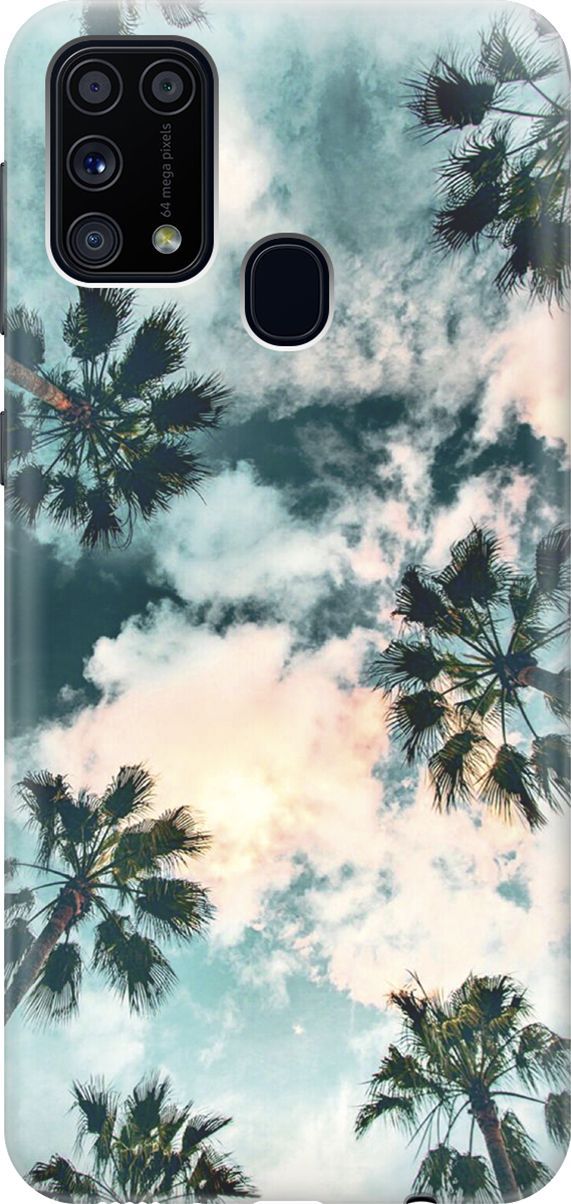 Силиконовый чехол на Samsung Galaxy M31 с принтом "Отдых под пальмами", Белый;зеленый, 7358
Силиконовый чехол на Samsung Galaxy M31 с принтом "Отдых под пальмами", Белый;зеленый, 7358