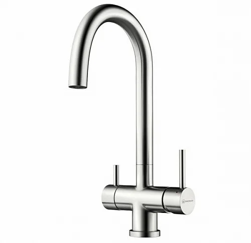 Смеситель ESKO K22 для кухни с подключением фильтра, высокий круглый излив, нержавейка, Серебристый
Смеситель ESKO K22 для кухни с подключением фильтра, высокий круглый излив, нержавейка, Серебристый