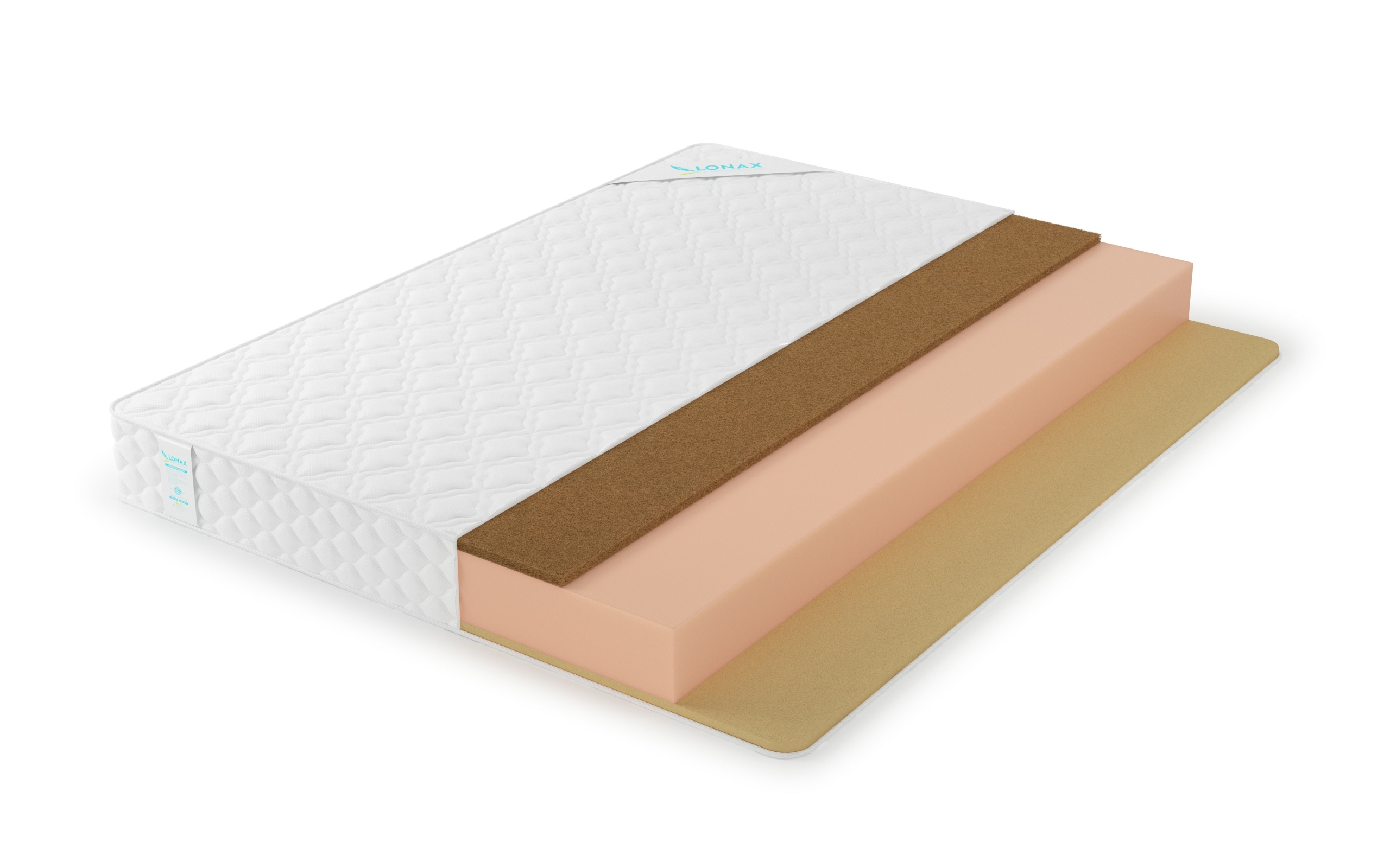 Матрас Lonax Foam Mix Foam Cocos Memory 2 Plus 120х195, Бежевый;белый;серый;серебристый, Foam Cocos Memory 2 Plus
Матрас Lonax Foam Mix Foam Cocos Memory 2 Plus 120х195, Бежевый;белый;серый;серебристый, Foam Cocos Memory 2 Plus