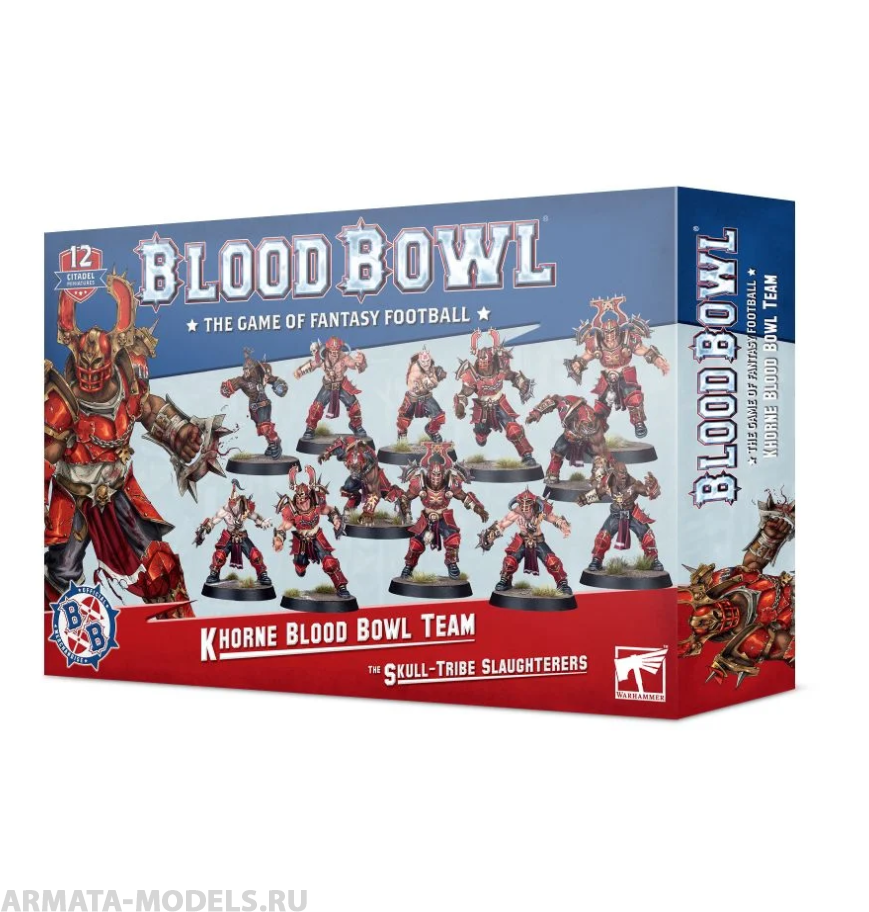 202-19GW Набор Кровавый Кубок. Команда Кхорна. Живодеры Племени Черепов Khorne Blood Bowl
202-19GW Набор Кровавый Кубок. Команда Кхорна. Живодеры Племени Черепов Khorne Blood Bowl