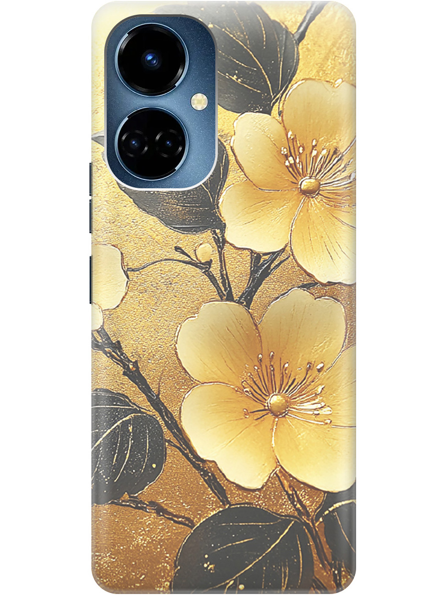 Силиконовый чехол на Tecno Camon 19 / 19 Pro с принтом "Цветы и золото", Прозрачный;желтый;черный, 778675824
Силиконовый чехол на Tecno Camon 19 / 19 Pro с принтом "Цветы и золото", Прозрачный;желтый;черный, 778675824