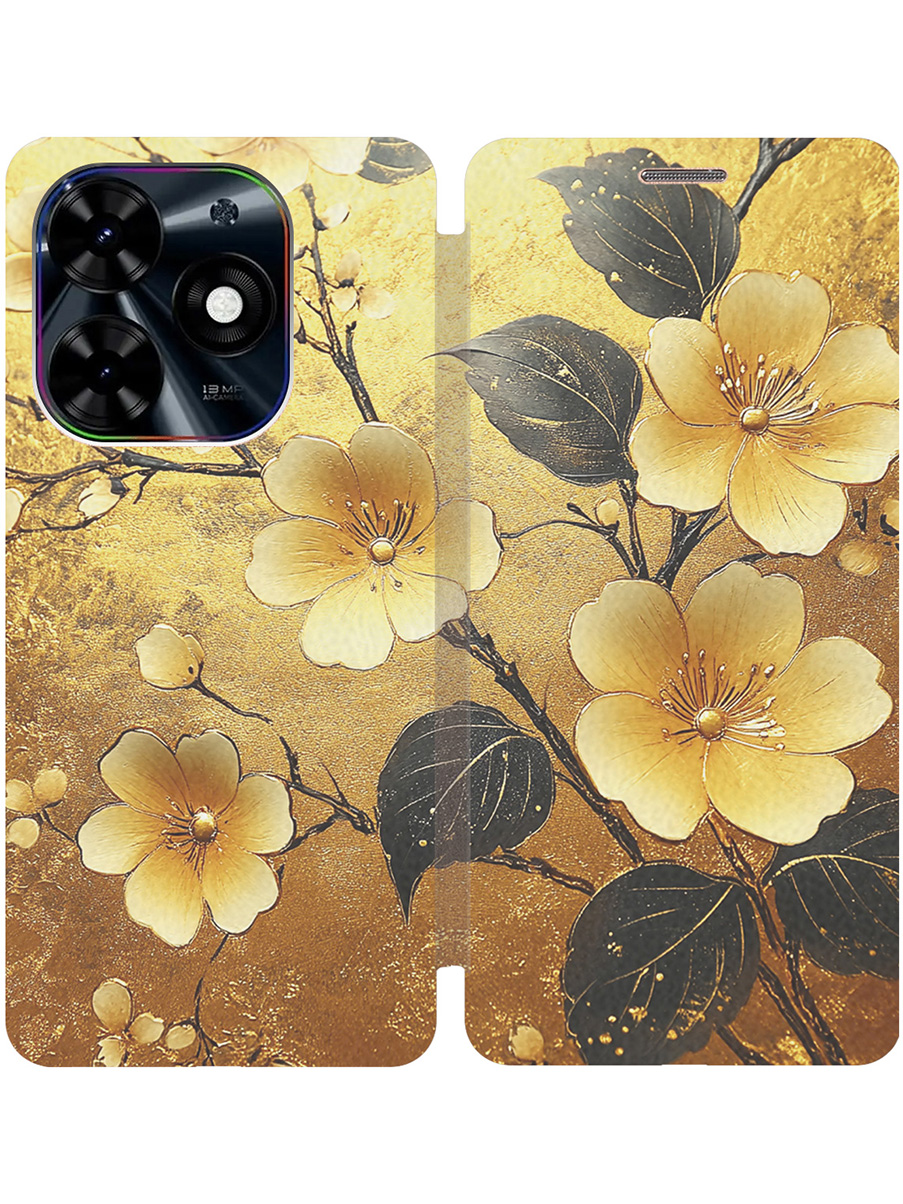 Чехол-книжка на Tecno Spark Go 2024 / Spark 20 / 20C / Pop 8 с принтом золотой 827803, Золотистый;желтый;черный, 777768824
Чехол-книжка на Tecno Spark Go 2024 / Spark 20 / 20C / Pop 8 с принтом золотой 827803, Золотистый;желтый;черный, 777768824