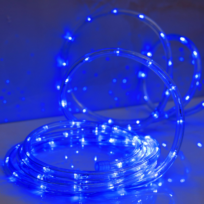 Световой шнур Luazon Lighting 10 мм, IP44, 5 м, 24 LED/м, 220 В, 8 режимов, свечение синее
Световой шнур Luazon Lighting 10 мм, IP44, 5 м, 24 LED/м, 220 В, 8 режимов, свечение синее