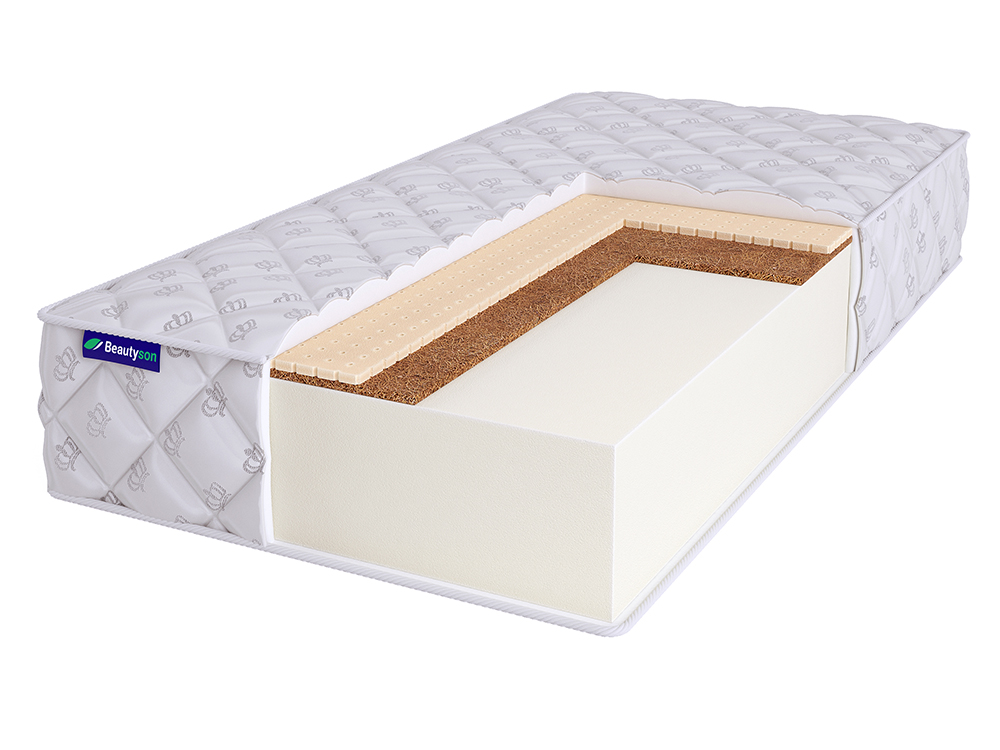 Матрас Beautyson Roll Foam 21 Mix, 125х120, 23 см, беспружинный, Roll Foam 21 Mix
Матрас Beautyson Roll Foam 21 Mix, 125х120, 23 см, беспружинный, Roll Foam 21 Mix