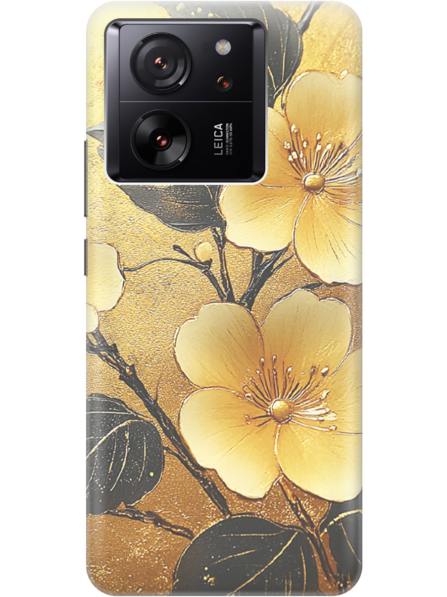 Силиконовый чехол на Xiaomi 13T / 13T Pro с принтом "Цветы и золото", Прозрачный;желтый;черный, 776584824
Силиконовый чехол на Xiaomi 13T / 13T Pro с принтом "Цветы и золото", Прозрачный;желтый;черный, 776584824