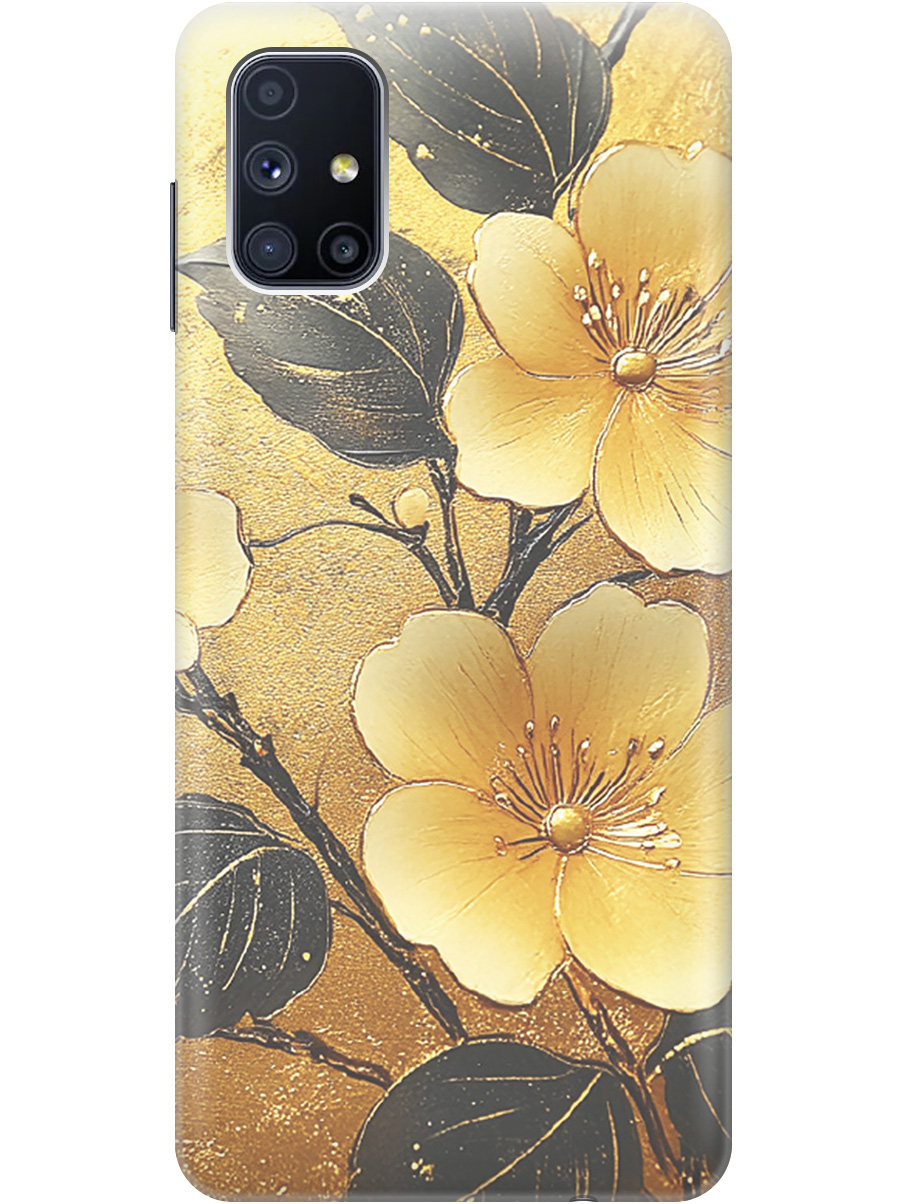 Силиконовый чехол на Samsung Galaxy M51 с принтом "Цветы и золото", Прозрачный;желтый;черный, 723412524
Силиконовый чехол на Samsung Galaxy M51 с принтом "Цветы и золото", Прозрачный;желтый;черный, 723412524