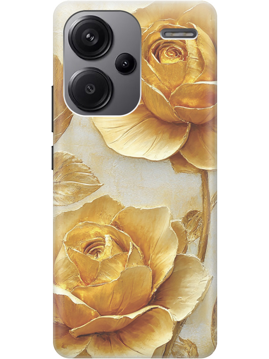 Силиконовый чехол на Xiaomi Redmi Note 13 Pro + с принтом "Золотые розы", Прозрачный;золотистый;белый, 776589223
Силиконовый чехол на Xiaomi Redmi Note 13 Pro + с принтом "Золотые розы", Прозрачный;золотистый;белый, 776589223