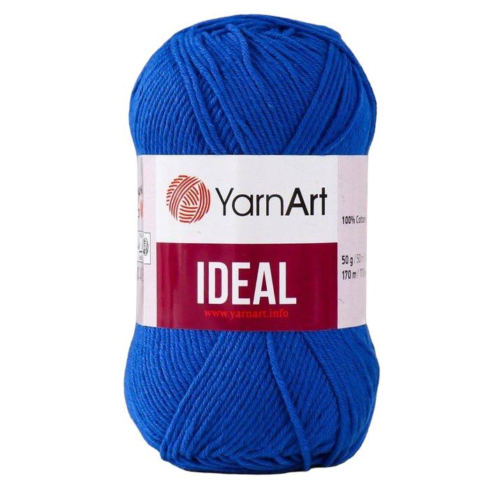 Пряжа YarnArt Ideal 100% хлопок 170 м, 1 шт, 50 г, 240 василек, Синий, "Ideal" 100% хлопок 170 м, 1 шт, 50 г, 240 василек
Пряжа YarnArt Ideal 100% хлопок 170 м, 1 шт, 50 г, 240 василек, Синий, "Ideal" 100% хлопок 170 м, 1 шт, 50 г, 240 василек
