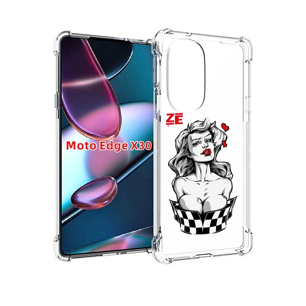 Чехол MyPads черно белая девушка с красными губами женский для Motorola Moto Edge X30, Прозрачный, Tocco
Чехол MyPads черно белая девушка с красными губами женский для Motorola Moto Edge X30, Прозрачный, Tocco