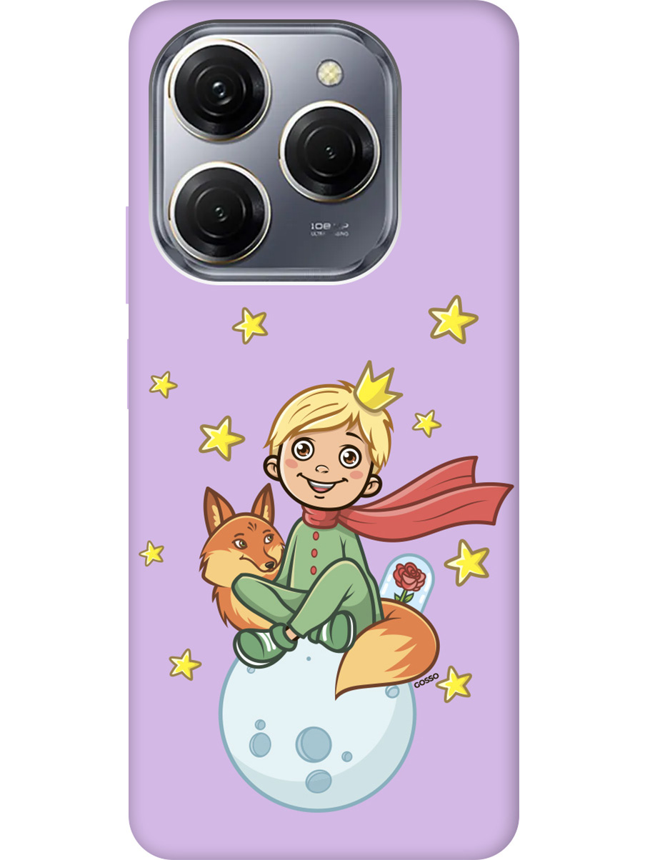 Силиконовый чехол на Tecno Spark 20 Pro с рисунком "Little Prince" Soft Touch сиреневый, Фиолетовый;бежевый;черный, 20011925
Силиконовый чехол на Tecno Spark 20 Pro с рисунком "Little Prince" Soft Touch сиреневый, Фиолетовый;бежевый;черный, 20011925